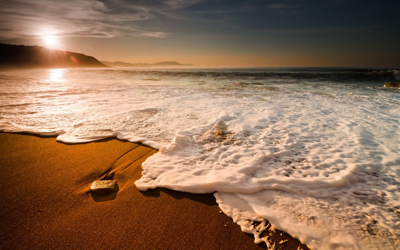 Beach Sun Sunlight Ocean
