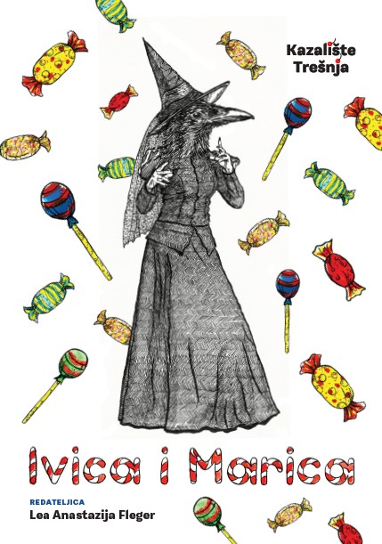 Plakat predstave Ivica i Marica kazalište Trešnja