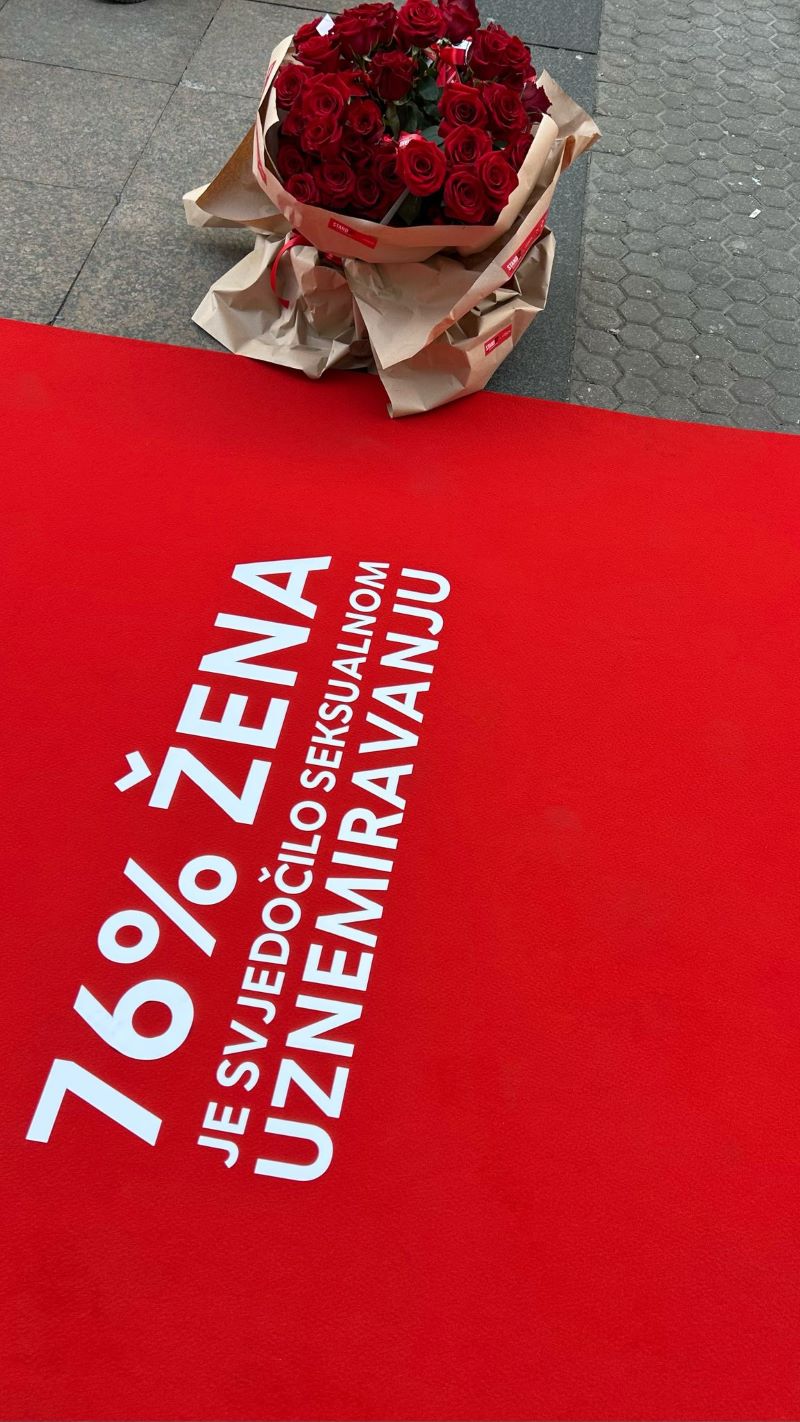 Gajeva ulica 76 žena je svjedočilo seksualnom uznemiravanju