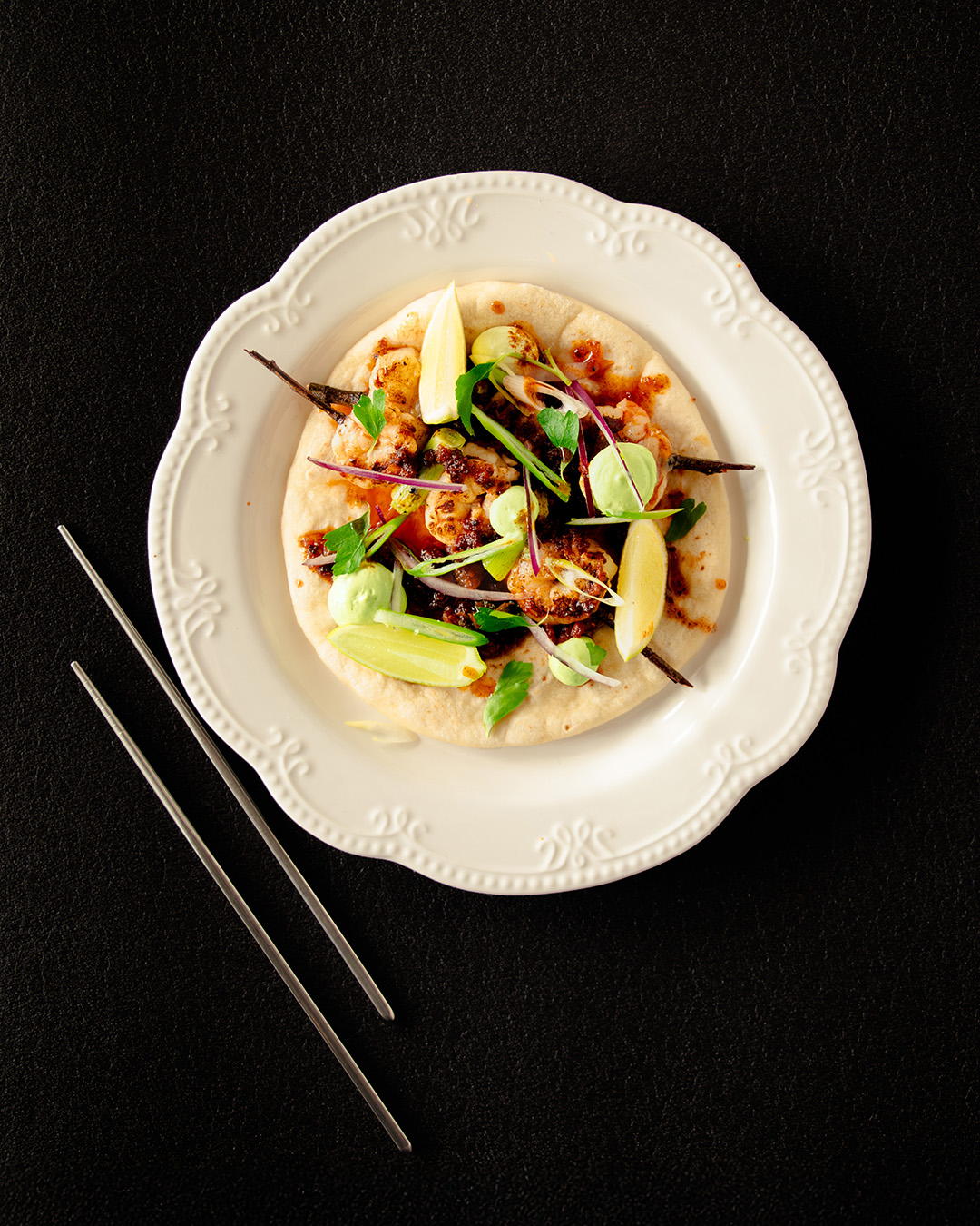 Noel by Ivan Temsic Yakitori Shrimp