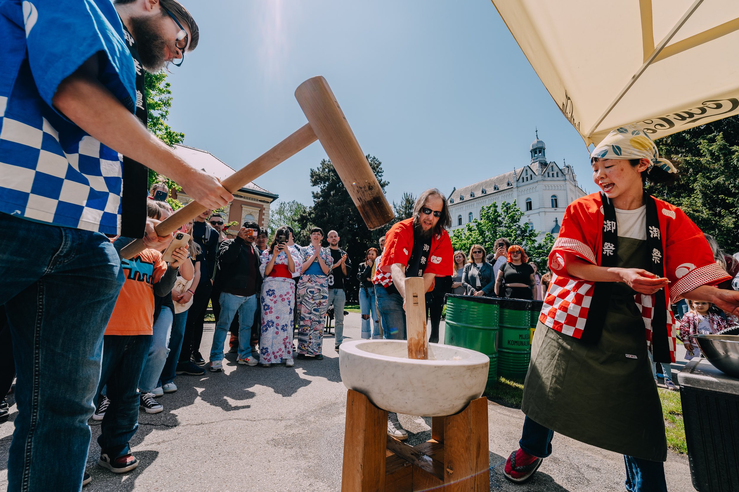 Mochi pounding radionica