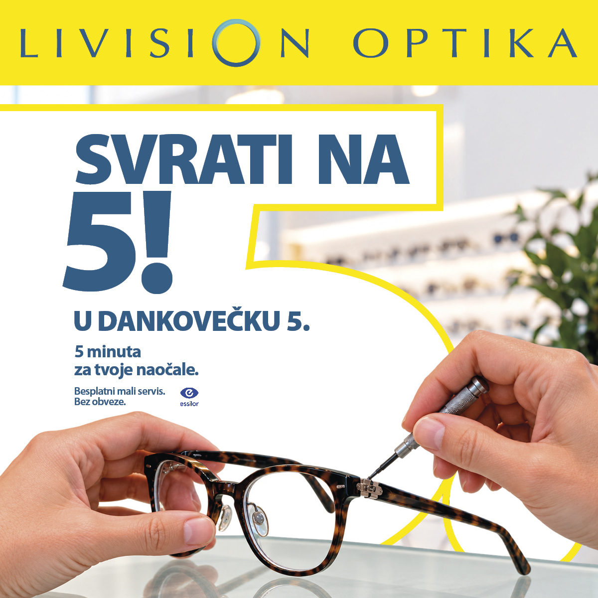 Livision Svrati na 5 KV 02 square servis