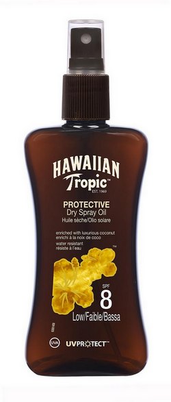 Hawaiian Tropic Protective Spray Oil SPF 8 69