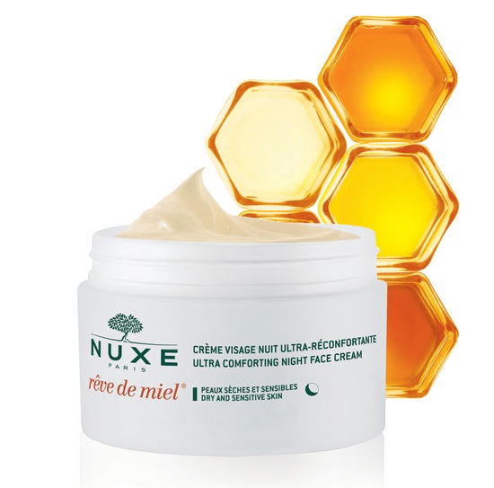 ReveDeMiel UltraComfortingNightFaceCream Open honey cr