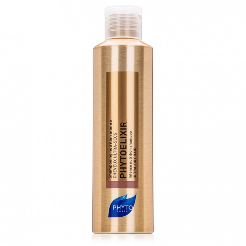 phyto phytoelixir shampooing intense nutrition cheveux ultra secs 200ml