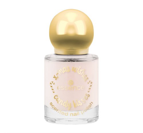 essence x mas wishes candy kisses scented nail polish 01 sugarcoated 8ml