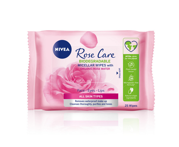 NIVEA Rose Touch micelarne maramice