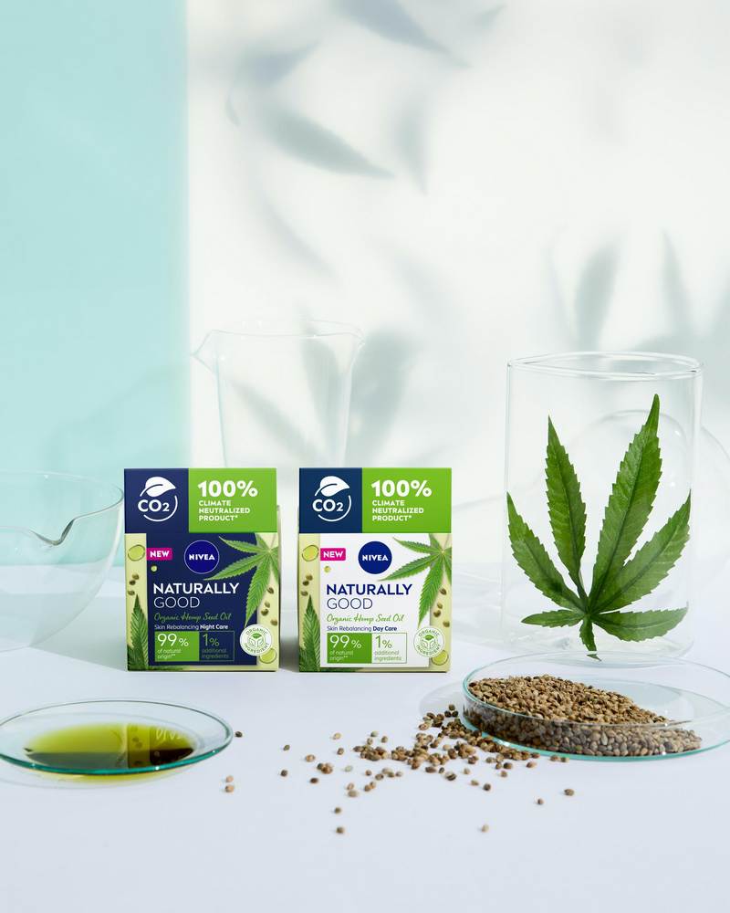 NIVEA Naturally Good kreme za lice HEMP