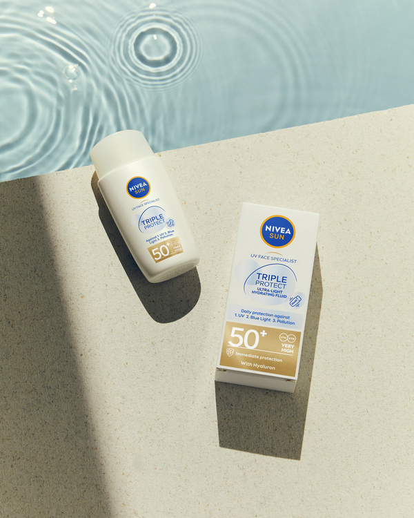 TRIPLE PROTECT LAGANI FLUID ZA ZAŠTITU LICA OD SUNCA SPF 50 1