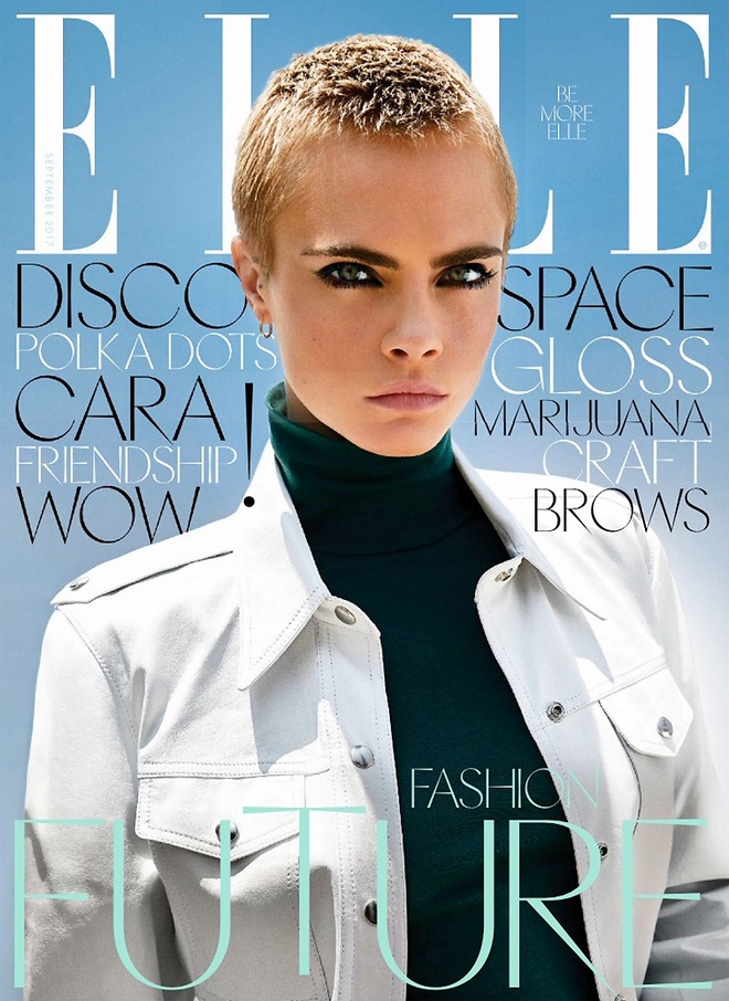 Cara Delevingne ELLE UK September 2017 Cover Photoshoot01