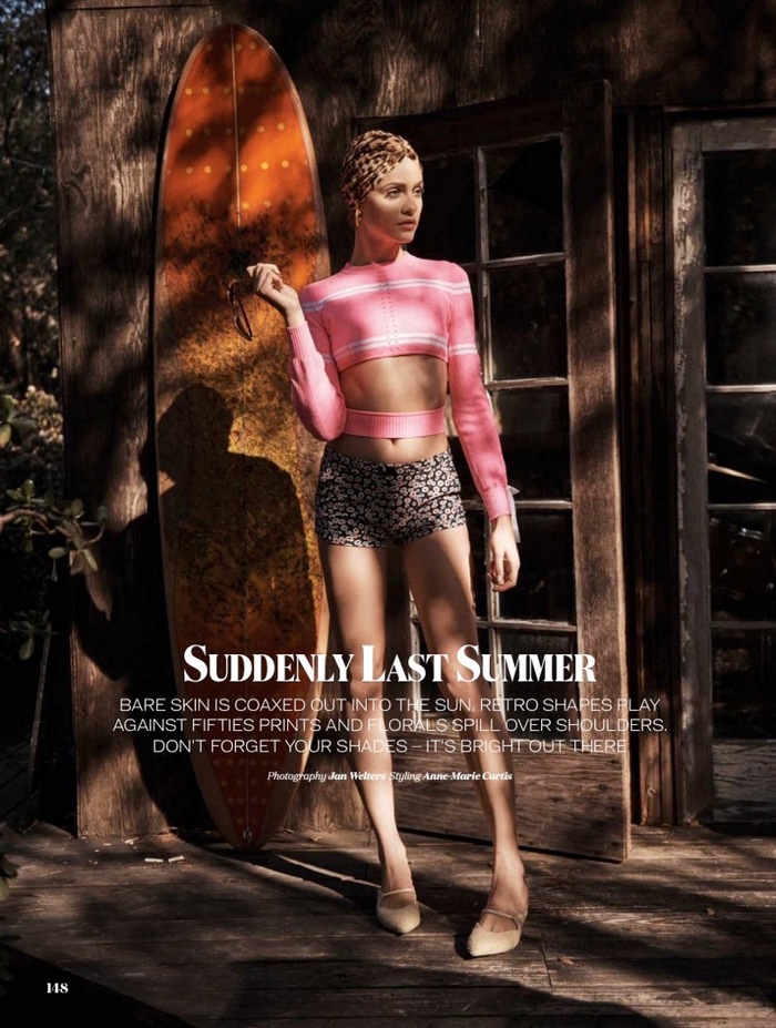 Ginta Lapina ELLE UK May 2017 Editorial01
