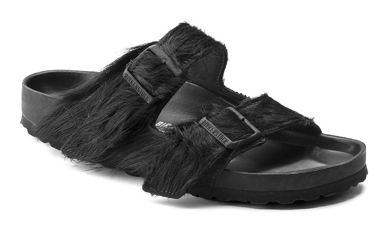 Birkenstock Rick Owens Arizona Exquisite Sandal Amalfi Black