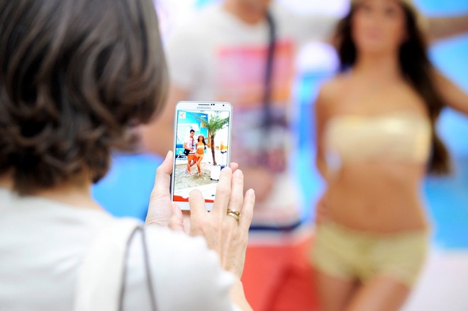 Yamamay live photo shooting image 2