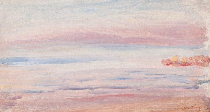 renoir coucher de soleil v 1893