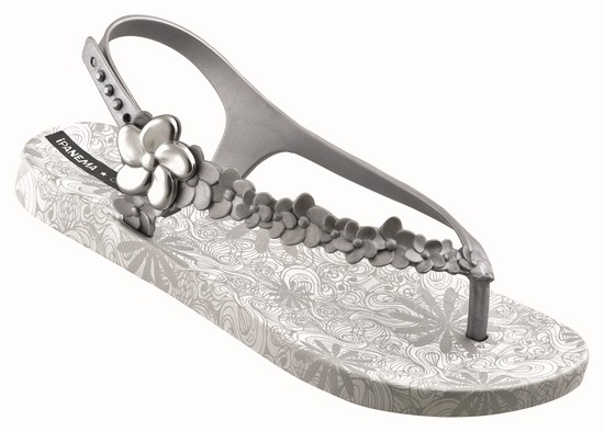 iPANEMA Gisele Bundchen Spring Ladies Sandal Silver Sand IpanemaFlipFlops1