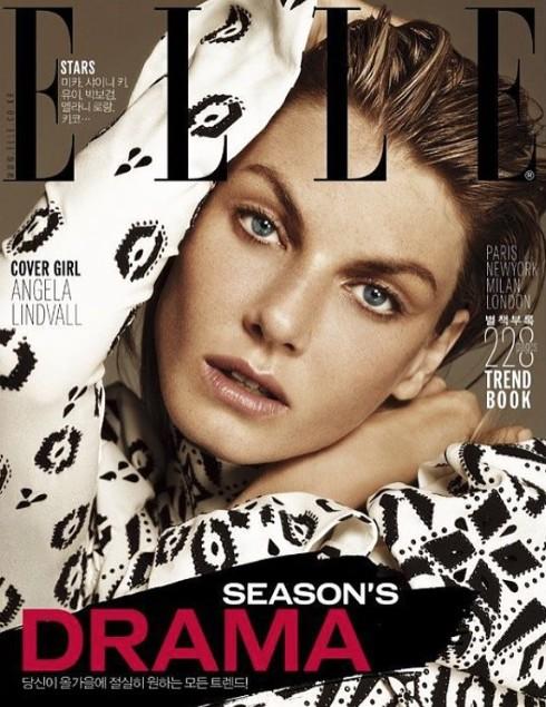 Cover August 2015 Elle Korea