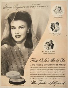 ginger rogers max factor