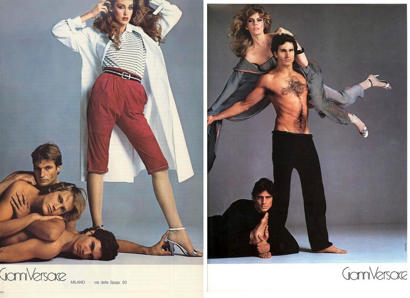 VERSACE 1980 FOTO RICHARD AVEDON