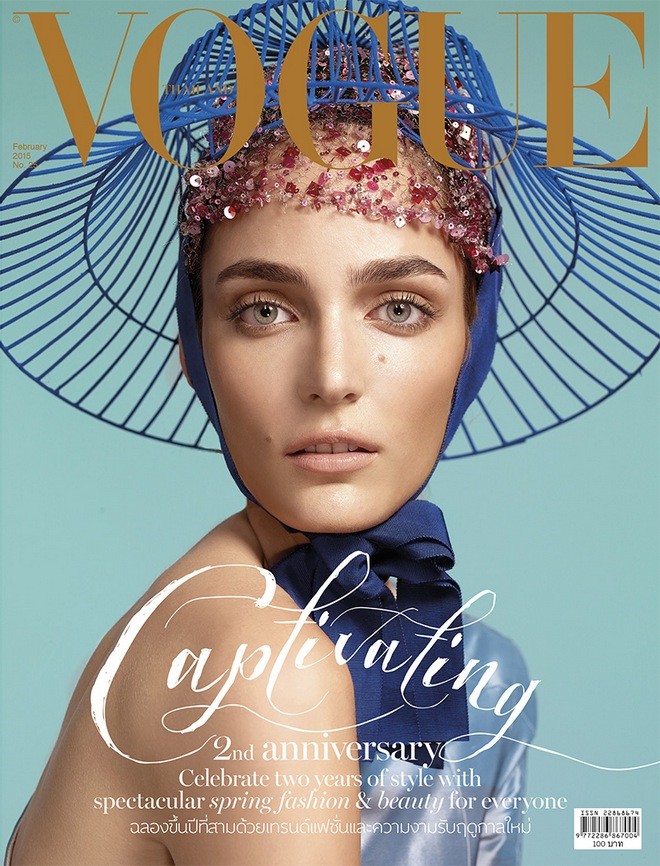 2-ZUZANNA BIJOCH VOGUE THAILAND FEBRUARY 2015 NAT PRAKOBSANTISUK-COVER