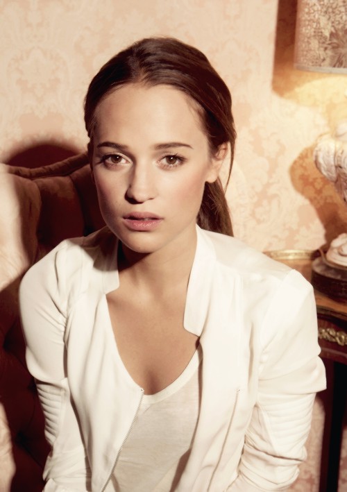 Alicia Vikander photographed by Caitlin Cronenberg for W Magazine