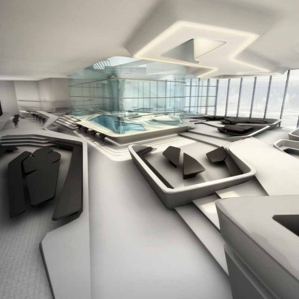 dubai opus hadid design decostructivim