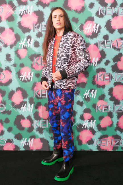 kenzo-x-hm-nyc-event-xiuhtezcatl-martinez