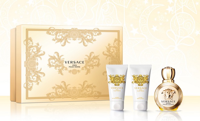 Versace Eros pour Femme edp 50ml losion za tijelo 50ml gel za tuširanje 50ml -61950kn