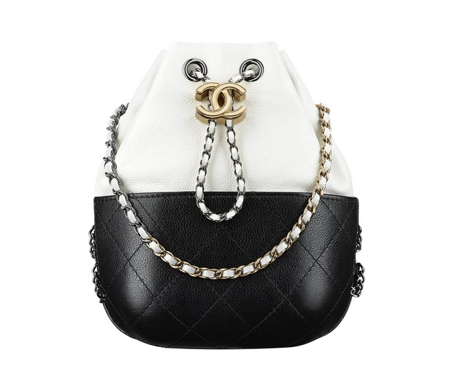 Two-tone leather Gabrielle purse A98787-Y61427-C0200 cr