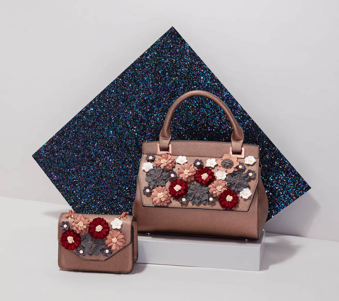 Bally Grimoire Small Embroidered Leather Shoulder Bag