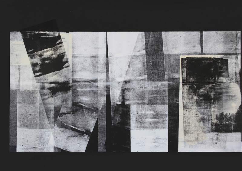 Boris Guina City 2016 akril na platnu 135x190 cm