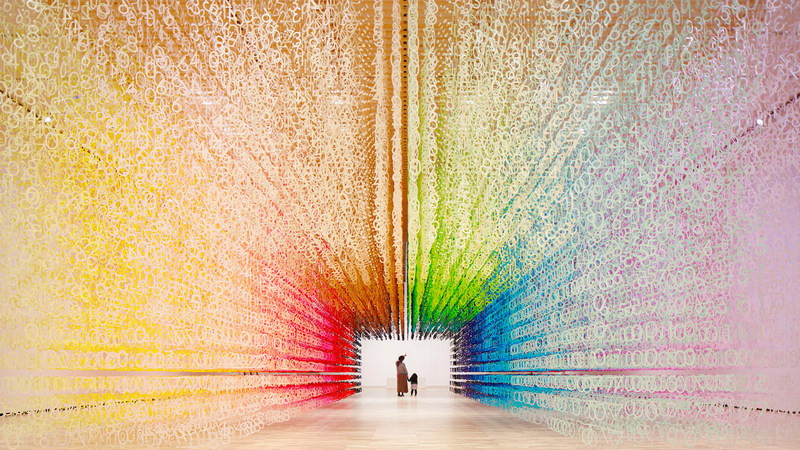 colour of time emmanuelle moureaux installation rainbow toyama museum art design japan dezeen 2364 col 0