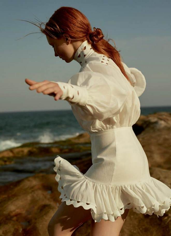 Saskia Wilson for Marie Claire Australia February 2019 1 2 741x1024