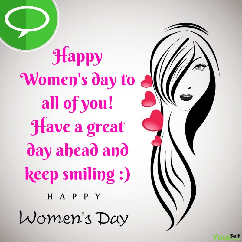 Happy Womens day to all of you