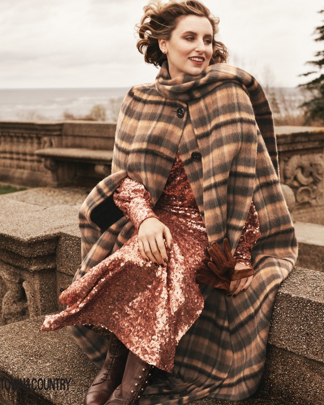 Downton Abbey Town Country Cover Photoshoot02