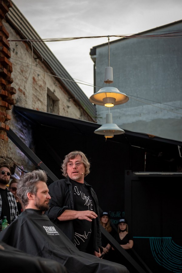 Predstavljanje STMNT grooming brenda Saša Pušenjak frizerski studio Sasha