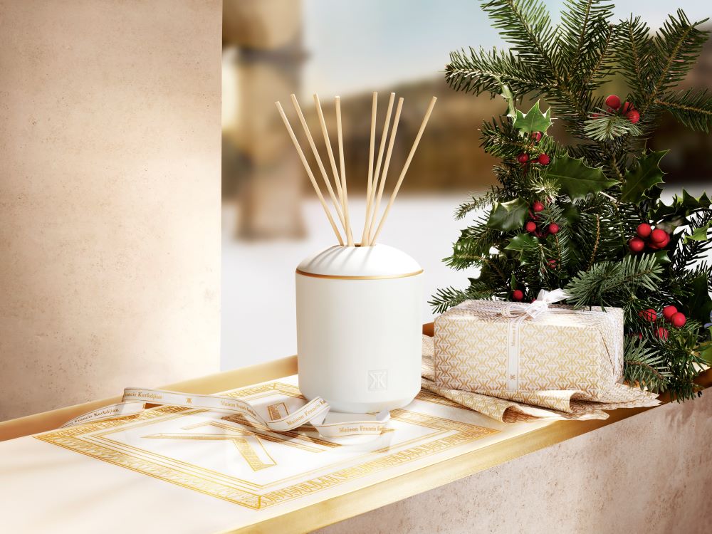 MFK Holiday 2024 fragrance diffuser visual