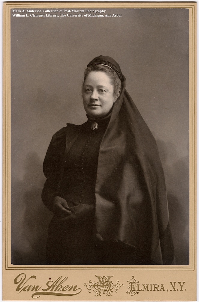 Van Aken Cabinet Card New York 1880s 1890s University of Michigan