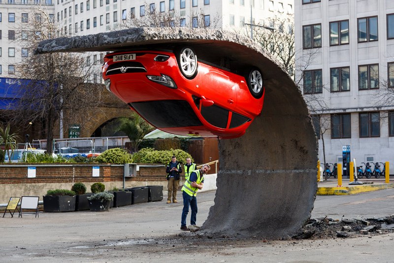 vauxhall corsa alex chinneck 1