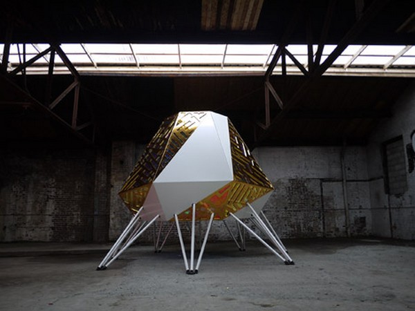 The Mothership mobile DJ booth by Anya Sirota