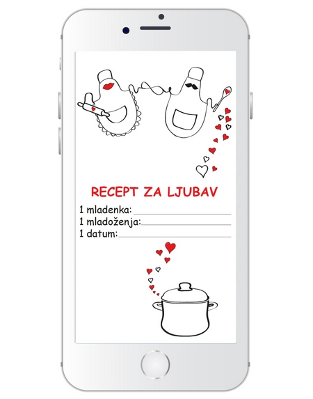 Recept za ljubav pozadina za mobitel 300dpi