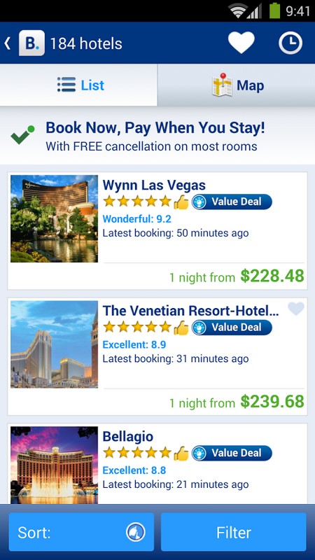 Booking