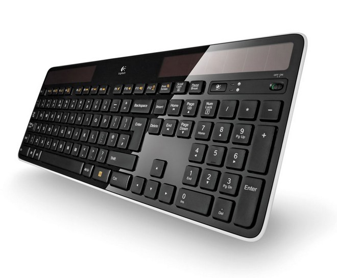 Logitech K750 wireless solar