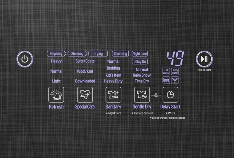 2018 LG Styler Display cr