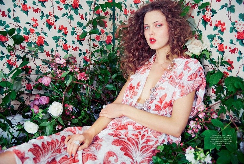 Lindsey Wixson Harpers Bazaar UK May 2017 Cover Editorial01