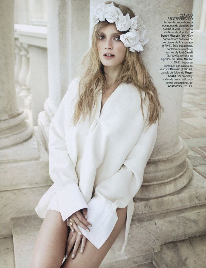 black headband patrick demarchelier