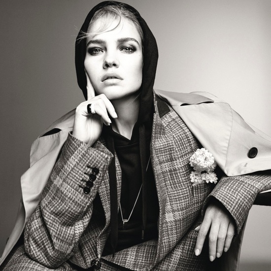 Kaia Gerber Saint Laurent Fall 2018 Campaign01