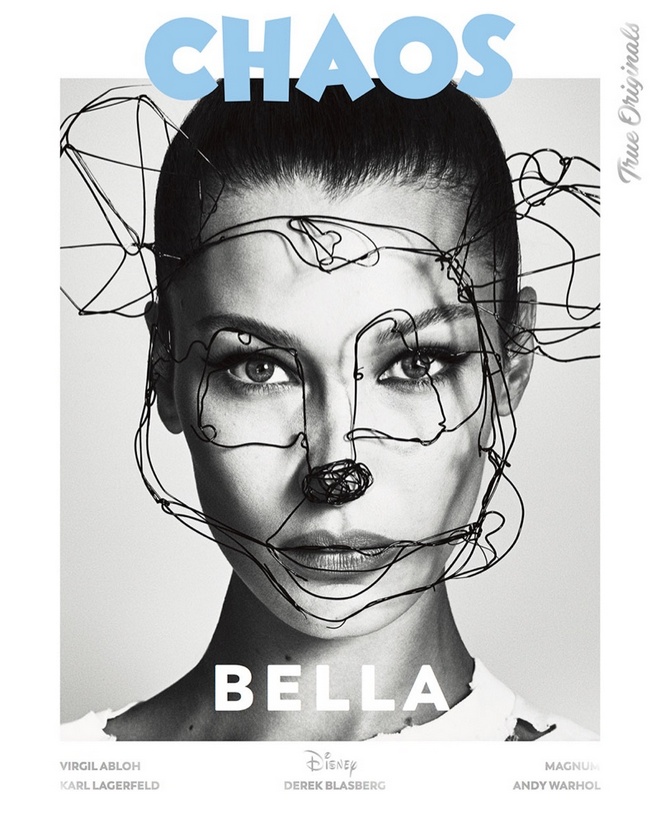 Bella Hadid Chaos Magazine Disney Cover