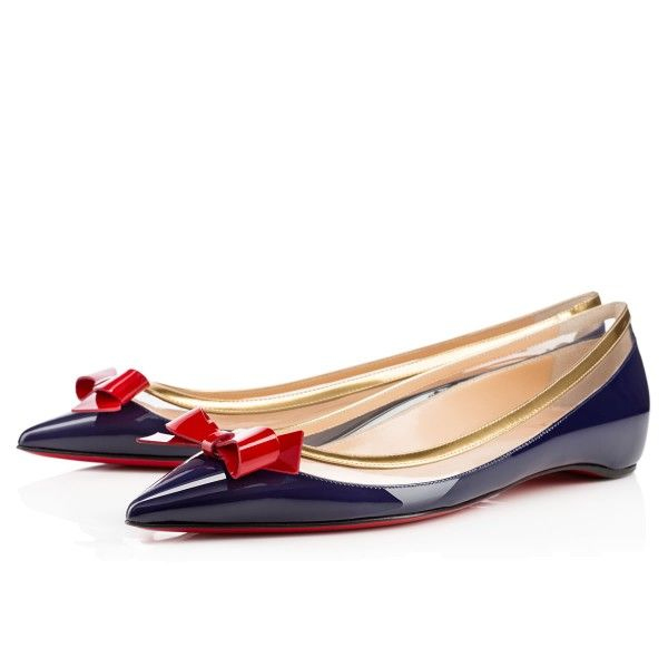 Christian Louboutin Suspenodo PVC Flats