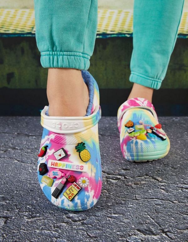 CLASSIC LINED TIE DYE CLOG cr