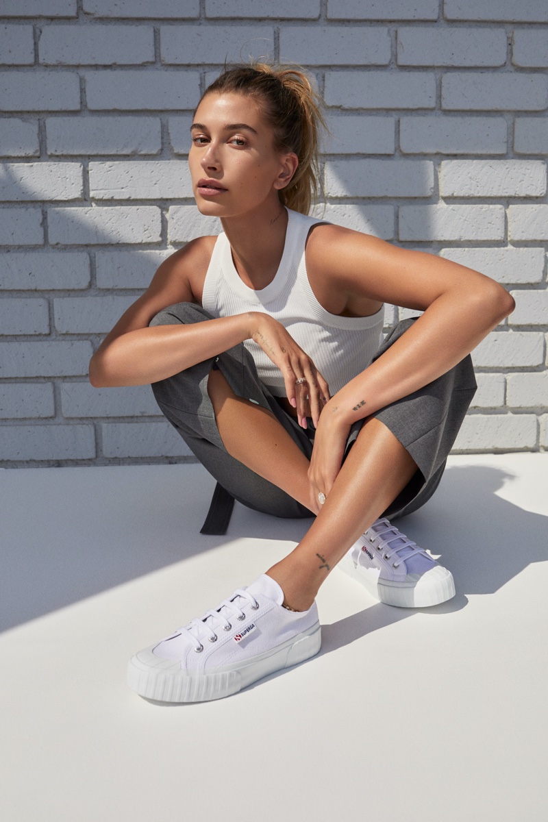 Hailey Bieber Superga Fall 2021 Campaign04